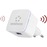 Renkforce WLAN hatótáv növelő, Wifi jelerősítő 300 Mbit/s 2.4 GHz, Renkforce RF-WR-N300MINI (RF-4723578)