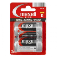 Maxell Maxell Alkáli D elem (2db / csomag) (LR20) (774401)