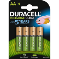 Duracell Duracell Akku Recharge Ultra Mignon - AA 2500mAh 4St. (057043)