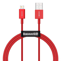 Baseus Baseus Superior USB töltőkábel, 2,4 A, 1 m, piros (CALYS-A09) (CALYS-A09)