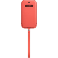 Apple Apple MagSafe-rögzítésű bebújtatós iPhone 12 Pro Max bőrtok pink citrus színű (mhyf3zm/a) (mhyf3zm/a)