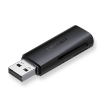 UGREEN UGREEN CM264 TF / SD memóriakártya-olvasó, USB 3.0 fekete (60722) (UG60722)