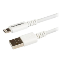 StarTech StarTech.com 3m (10ft) Long White Apple® 8-pin Lightning Connector to USB Cable for iPhone / iPod / iPad - Charge and Sync Cable (USBLT3MW) - Lightning cable - Lightning / USB - 3 m (USBLT3MW)