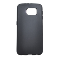 gigapack Szilikon telefonvédő (matt) FEKETE [Samsung Galaxy S6 (SM-G920)] (5996457527427)
