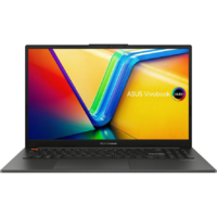 Asus Retail ASUS VivoBook K5504VN-MA045W Laptop 39,6 cm (15.6") Wide Quad HD+ Intel® Core™ i9 i9-13900H 16 GB LPDDR5-SDRAM 1 TB SSD Intel Arc A350M Wi-Fi 6E (802.11ax) Windows 11 Home Fekete (90NB0ZQ2-M001R0)