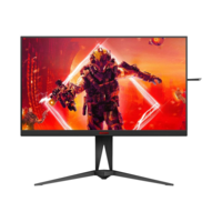 AOC AOC AGON 5 AG275QZN/EU számítógép monitor 68,6 cm (27") 2560 x 1440 pixelek Quad HD Fekete, Vörös (AG275QZN/EU)