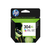 HP HP 304XL festékpatron, színes (C/M/Y) (N9K07AE#BA3) (N9K07AEBA3)