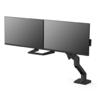 Ergotron Ergotron HX Desk dual monitortartó asztali állvány 32" fekete (45-476-224) (45-476-224)