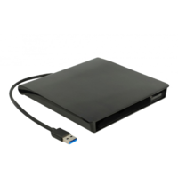 Delock Delock 42636 Külső USB-A Mini DVD író/olvasó - Fekete (42636)