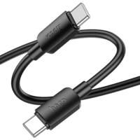 Hoco USB Type-C töltő- és adatkábel, USB Type-C, 100 cm, 5000 mA, 100W, gyorstöltés, PD, Hoco X96 Hyper, fekete (RS146483)