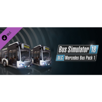 astragon Entertainment Bus Simulator 18 - Mercedes-Benz Bus Pack 1 (PC - Steam elektronikus játék licensz)