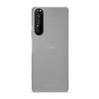 gigapack Műanyag telefonvédő (gumírozott) ÁTLÁTSZÓ [Sony Xperia 1 II (XQ-AT5)] (5996457961320)