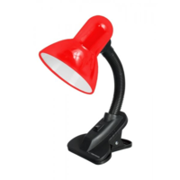 Esperanza Esperanza Procyon csiptetős lámpa fekete-piros (ELD106R) (ELD106R)