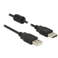 DeLock Delock 84889 USB 2.0 A > USB 2.0 A összekötő kábel, 1 m, fekete (84889)