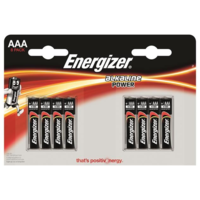 Energizer Energizer Alkaline Power AAA mini ceruzaelem (8db/csomag) (E300127804/NZAP6O07) (E300127804/NZAP6O07)