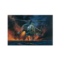 Italeri Italeri AH-6 Night Fox helikopter műanyag makett (1:72) (0017S)