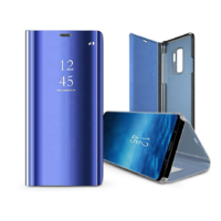 Haffner Smart Clear View oldalra nyíló flipes tok - Samsung A536U Galaxy A53 5G - kék (TF-0233)