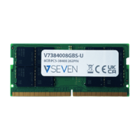 V7 V7 V7384008GBS memóriamodul 8 GB 1 x 8 GB DDR5 4800 MHz (V7384008GBS)