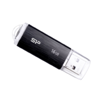 SILICON POWER Pen Drive 16GB Silicon Power Ultima U02 fekete USB 2.0 (SP016GBUF2U02V1K) (SP016GBUF2U02V1K)