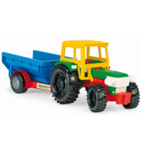 Wader Wader Traktor billenős pótkocsival (35002) (W35002)