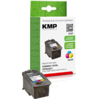 KMP Printtechnik AG KMP Patrone Canon CL-561XL/CL561XL 3-Color 300 S. C137 refil remanufactured (1581,4030)