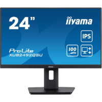 Iiyama iiyama ProLite XUB2492QSU-B1 számítógép monitor 60,5 cm (23.8") 2560 x 1440 pixelek Wide Quad HD LED Fekete (XUB2492QSU-B1)