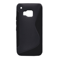 gigapack Szilikon telefonvédő (S-line) FEKETE [HTC One 2015 (M9)] (5996457534265)