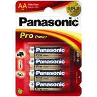 Panasonic Panasonic 1.5V Alkáli AA ceruza elem Pro power (4db / csomag) (LR6PPG/4BP) (LR6PPG/4BP)