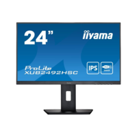 Iiyama iiyama ProLite XUB2492HSC-B5 LED display 61 cm (24") 1920 x 1080 pixelek Full HD Fekete (XUB2492HSC-B5)