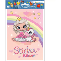 HERMA HERMA Sticker Sammelalbum für Kids Prinzessin Sweetie A5 (15423)