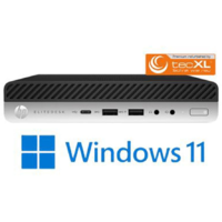 tecXL - Technik wie neu HP EliteDesk 800 G4 MP i5-8500T/8GB/256GBSSD W11P (141422)