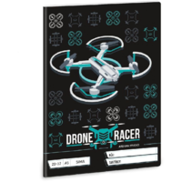 Ars Una Ars Una Drone Racer 32 lapos A5 sima füzet - Mintás (53611314)