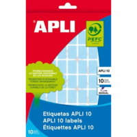 Apli Apli 25-40mm Kézzel írható etikett 128 etikett/csomag - Sárga (02754)