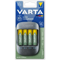 Varta Varta ECO elemtöltő AA ceruza/AAA mikro 4x2100 mAh (57680101451) (v57680101451)