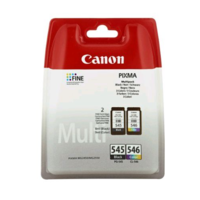 Canon Canon PG-545/CL-546 Multipack tintapatron 2 dB Eredeti Fekete, Cián, Magenta, Sárga (8287B006)