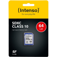 Intenso SD Card 64GB Intenso SDXC Class10 (3411490)