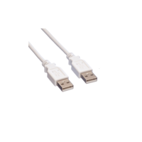 Value Value 11.99.8909-50 USB Type-A apa - USB Type-A apa 2.0 Adatkábel - Fehér (11.99.8909-50)
