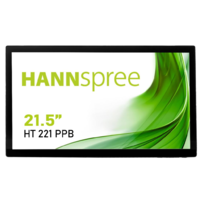 Hanns.G Hannspree HT 221 PPB számítógép monitor 54,6 cm (21.5") 1920 x 1080 pixelek Full HD LED Érintőképernyő Fekete (HT221PPB)