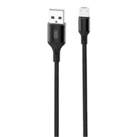 XO XO NB143 USB-A - MicroUSB kábel 2.4A, 1m fekete (6920680870660) (6920680870660)
