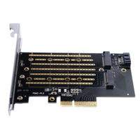 Orico Orico 2x M.2 NVMe bővítő kártya PCIe (ORICO-PDM2-BP) (ORICO-PDM2-BP)