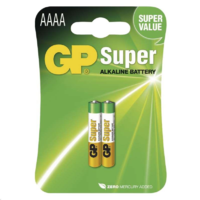 GP GP 1.5V Super alkáli 25A ceruza (AAAA) elem (2db/blister) (B1306) (B1306)