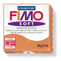 FIMO FIMO "Soft" gyurma 56g égethető konyak (8020-76) (8020-76)