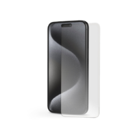 Haffner Apple iPhone 15 Pro Max üveg képernyővédő fólia - Tempered Glass Screen Pro Plus2.5D - 1 db/csomag - ECO csomagolás (TF-0251)