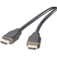 SpeaKa Professional SpeaKa Professional HDMI Csatlakozókábel [1x HDMI dugó - 1x HDMI dugó] 1.50 m Fekete (SP-9001756)