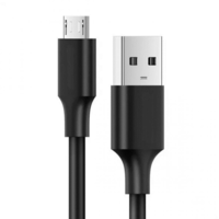 Cellect Cellect MicroUSB - USB-A adatkábel 1m fekete (MDCU-MIC-USB) (MDCU-MIC-USB)