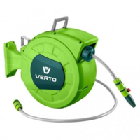 Verto Verto 15G891 Autómata tömlődob 20m locsolótömlő + 2m csatlakozó tömlő (Verto15G891)