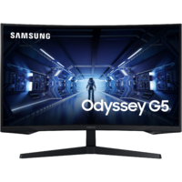 Samsung Samsung Odyssey G5 G55T számítógép monitor 68,6 cm (27") 2560 x 1440 pixelek Quad HD LED Fekete (LC27G54TQBUXEN)