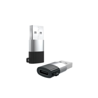 XO XO NB-149E adapter USB-A - USB-C fekete (NB-149E)