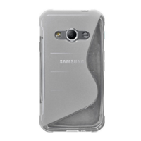 gigapack Szilikon telefonvédő (S-line) ÁTLÁTSZÓ [Samsung Galaxy Xcover 3 (SM-G388)] (5996457546459)