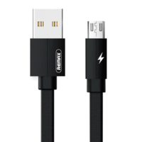 Remax Remax Kerolla Series RC-094M USB-A apa - Micro USB apa 2.0 Adat és töltőkábel - Fekete (2m) (RC-094M 2M BLACK)